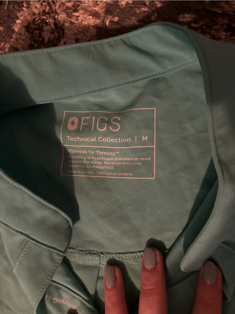 Figs Surgical Green Scrub Set - Picture 3 of 6
